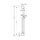 Штанга для душа Hansgrohe Unica’C 0.9 м (27610000)