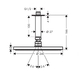 Верхній душ Hansgrohe Raindance S 240 1jet (27620000)