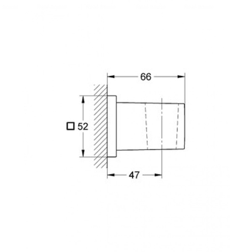 Тримач душу Grohe Euphoria Cube 27693000