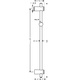 Штанга для душа Hansgrohe Unica Reno 0.72 м (27704000)
