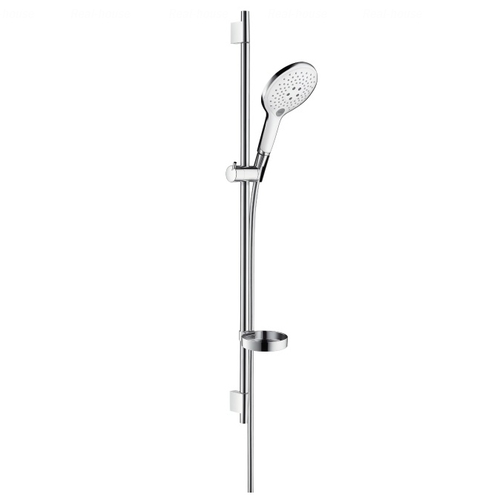 Душовий гарнітур Hansgrohe Raindance Select S 150, штанга 900 мм (27803) хром-білий хром-білий