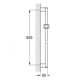 Душевая штанга Grohe Euphoria Cube 600 мм (27892000)