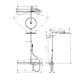 Душова система Hansgrohe Axor Showerpipe 800 1jet (27984000)
