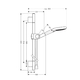 Душовий гарнітур Hansgrohe Axor Uno 120 3jet (27987000)