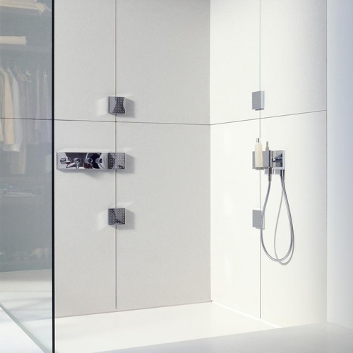 Бічна форсунка Hansgrohe Axor Square Ø65 1jet (28469000)
