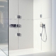 Бічна форсунка Hansgrohe Axor Square Ø65 1jet (28469000)