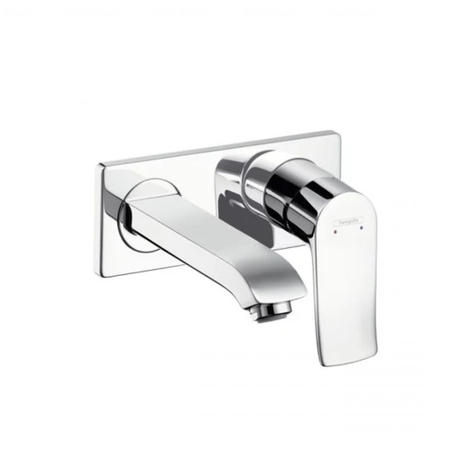 Змішувач для раковини настінний Hansgrohe Metris винос виливу 177 мм винос виливу 177 мм