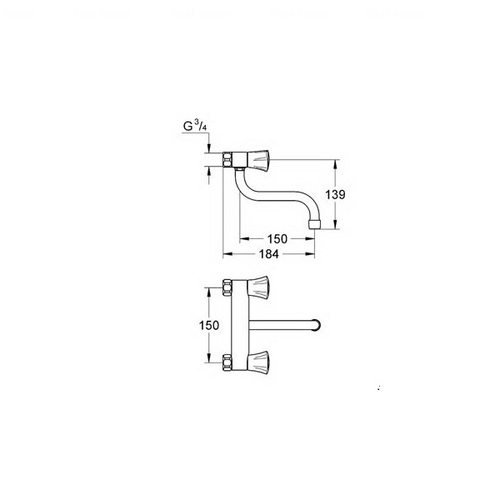 Змішувач для кухні Grohe Costa L 31182001