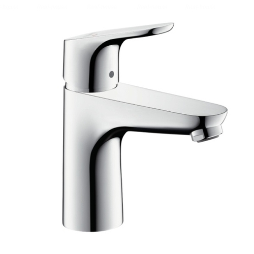 Змішувач для раковини Hansgrohe Focus 100 LowFlow без донного клапана без донного клапана