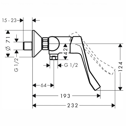 Змішувач для душу Hansgrohe Focus Care (31916000)