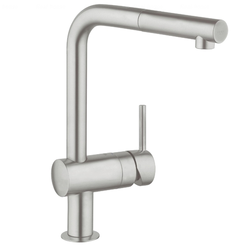 Змішувач для кухні Grohe Minta 32168 сталь сталь