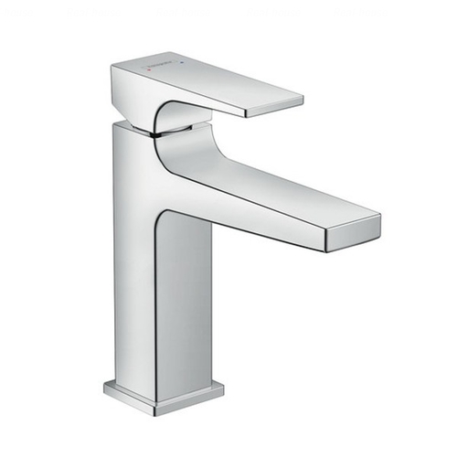 Змішувач для раковини Hansgrohe Metropol 110 зі зливним гарнітуром push-open зі зливним гарнітуром push-open