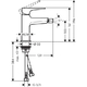 Змішувач для біде Hansgrohe Metropol (32520000)