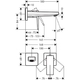 Змішувач для раковини Hansgrohe Metropol (32525000)