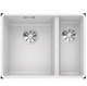 Кухонная мойка Blanco Subline 340/160-F белый белый