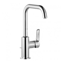 Змішувач для раковини Kludi Pure&amp;Solid 280 без донного клапана з донним клапаном