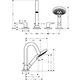 Змішувач для ванни та душу Hansgrohe Axor Citterio M (34454000)