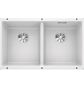 Кухонная мойка подстольная Blanco Subline 350/350-U кофе белый