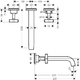 Змішувач для раковини Hansgrohe Axor Citterio E (36107000)