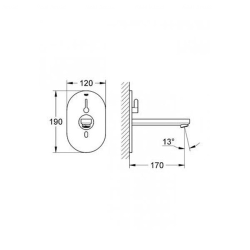 Змішувач для раковини Grohe Eurosmart Cosmopolitan E 36315000