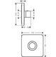 Термостат для душу Hansgrohe Axor ShowerSelect (36711000)