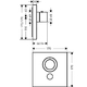Термостат для душу Hansgrohe Axor ShowerSelect (36716000)