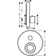 Термостат для душу Hansgrohe Axor ShowerSelect (36722000)
