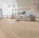 Ламинат Kronotex Herringbone Дуб Петтерсон светлый 3678