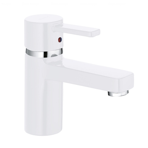 Змішувач для раковини Kludi Zenta 140 білий/хром білий/хром