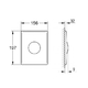 Клавиша смыва Grohe Skate Air 38564000