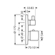 Термостат для ванни та душу Hansgrohe Axor Uno (38720000)