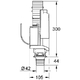 Змивний клапан до бачка GD-2 Grohe 38736000