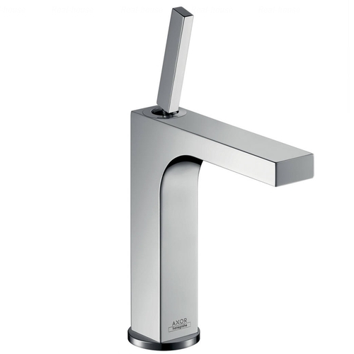 Змішувач для раковини Hansgrohe Axor Citterio 160 з донним клапаном з донним клапаном