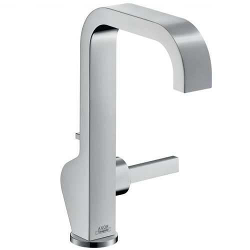 Змішувач для раковини Hansgrohe Axor Citterio 190 з донним клапаном з донним клапаном
