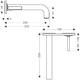 Змішувач для раковини Hansgrohe Axor Citterio (39115000)