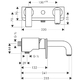 Змішувач для ванни та душу Hansgrohe Axor Citterio (39400000)