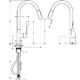 Змішувач для кухні Hansgrohe Axor Citterio (39835000)