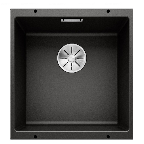 Кухонная мойка подстольная Blanco Subline 400-U черный черный