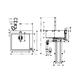 Кухонная мойка со смесителем Hansgrohe C71-F450-06 (43201) хром хром
