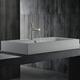 Змішувач для раковини Hansgrohe Axor Uno 110 без донного клапана без донного клапана