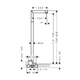 Вилив для ванни Hansgrohe Axor Uno (45412000)