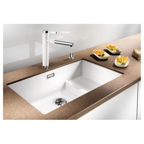 Кухонная мойка подстольная Blanco Subline 700-U Level белый белый