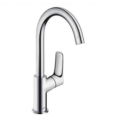 Змішувач для раковини Hansgrohe Logis 220 з донним клапаном з донним клапаном