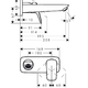 Змішувач для раковини Hansgrohe Logis (71220000)