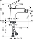 Змішувач для біде Hansgrohe Talis (71721000)