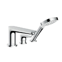 Змішувач для ванни і душу на 3 отвори Hansgrohe Talis E 