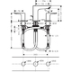 Змішувач для раковини Hansgrohe Talis E (71733000)