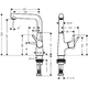 Змішувач для раковини Hansgrohe Тalis S 210 (72105000)