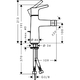 Змішувач для біде Hansgrohe Тalis S (72200000)