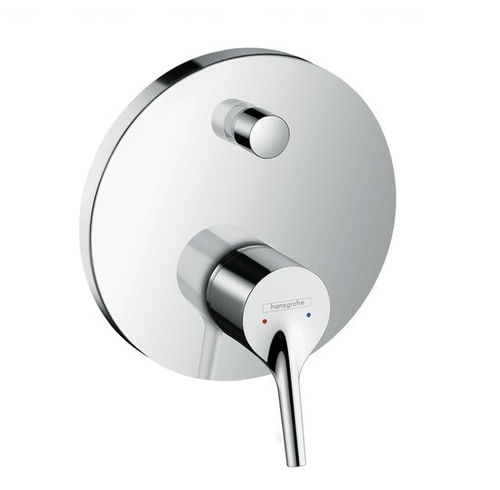 Змішувач для ванни і душу Hansgrohe Тalis S із вбудованою захисною комбінацією із вбудованою захисною комбінацією